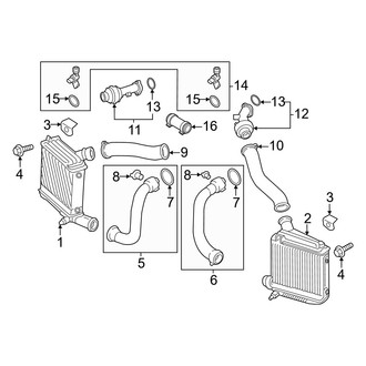 Porsche OE - Cooling - Intercooler (4.0L)