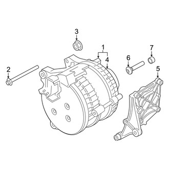 Porsche OE - Electrical - Alternator (4.0L)