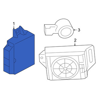 Porsche OE - Parking Aid Control Module