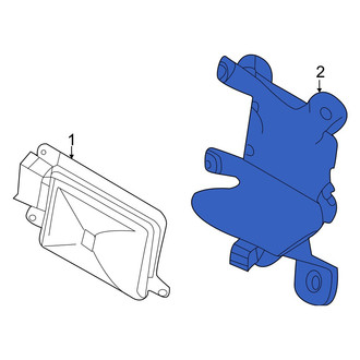 Porsche OE - Right Blind Spot Detection System Warning Sensor Bracket