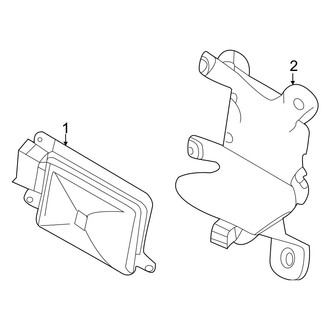 Porsche OE - Electrical Components (Blind Spot Radar)