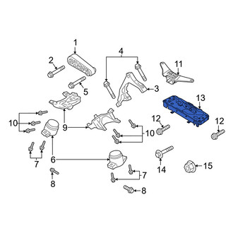 Porsche OE - Transmission Crossmember