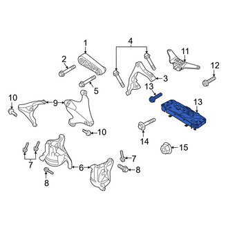 Porsche OE - Transmission Crossmember