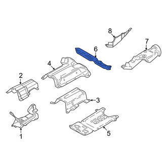 Porsche OE - Floor Pan Heat Shield