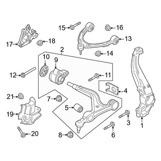 Porsche OE - Front Suspension - Suspension Components