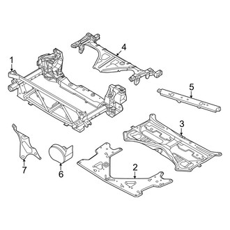 Porsche OE - Front Suspension - Suspension Mounting (RWD)