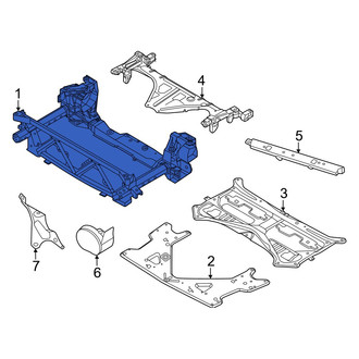 Porsche OE - Front Suspension Subframe Crossmember