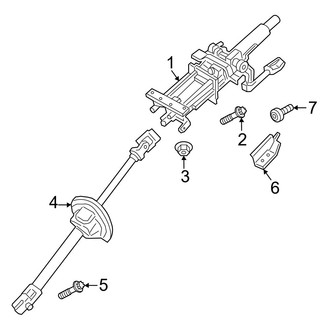 Porsche OE - Steering Column Assembly