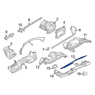 Porsche OE - Sound Absorber