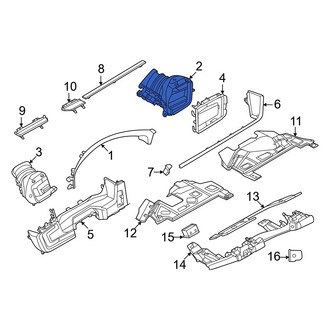 Porsche OE - Front Right Dashboard Air Vent