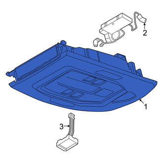 Porsche OE - Upper Overhead Console