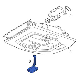 Porsche OE - Navigation Microphone
