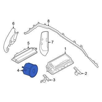 Porsche OE - Steering Wheel Air Bag