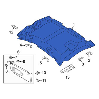 Porsche OE - Headliner