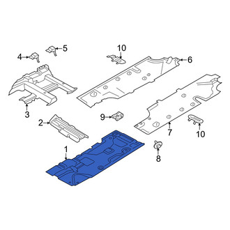 Porsche OE - Front Right Floor Pan