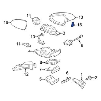 Porsche OE - Front Left Side Mirror Signal Light Bulb