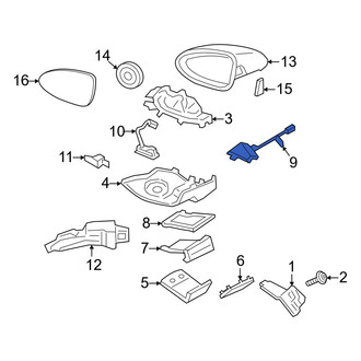 Porsche OE - Left Courtesy Light