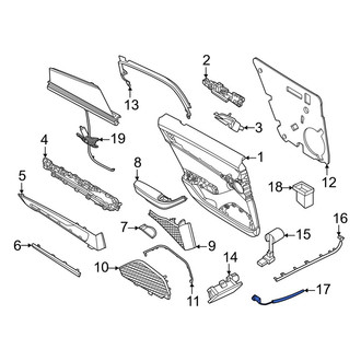 Porsche OE - Rear Left Lower Courtesy Light