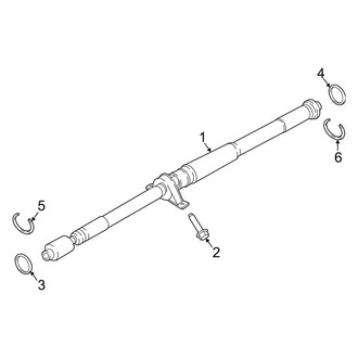 Porsche OE - Rear Suspension - Drive Shaft