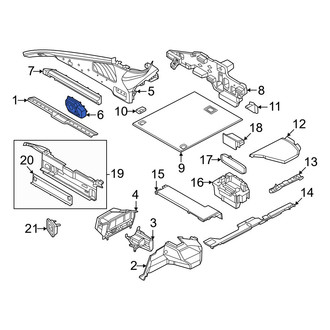 Porsche OE - Rear Package Tray