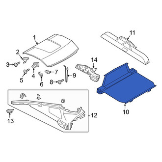 Porsche OE - Rear Cargo Cover