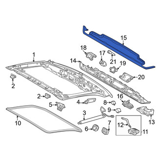 Porsche OE - Rear Side Body Trim Protector