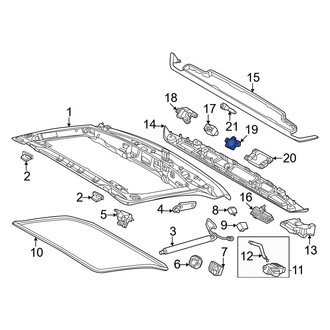 Porsche OE - Park Assist Camera Gasket