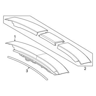 Porsche OE - Lift Gate - Spoiler (GTS / Turbo E-Hybrid / Turbo S E-Hybrid)