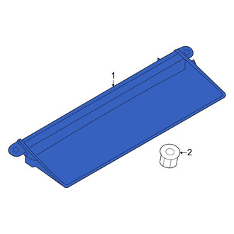 Porsche OE - Rear Center High Mount Stop Light