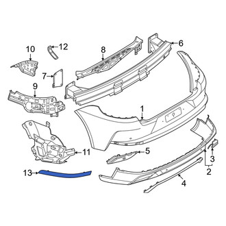 Porsche OE - Rear Right Reflector Panel