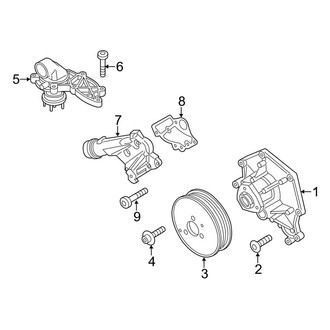 Porsche OE - Cooling - Water Pump (S FULL HYBRID EV-GAS (FHEV))