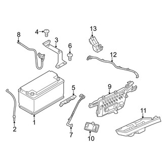 Porsche OE - Electrical - Battery (Conventional), (FULL HYBRID EV-GAS (FHEV))