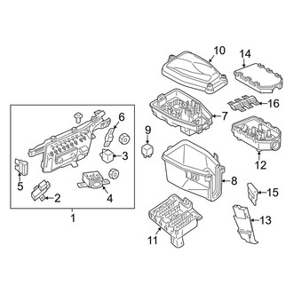 Porsche OE - Electrical - Fuse & Relay (FULL HYBRID EV-GAS (FHEV))