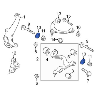 Porsche OE - Front Suspension Control Arm Bolt