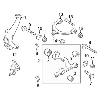 Porsche OE - Front Suspension - Suspension Components (FULL HYBRID EV-GAS (FHEV))