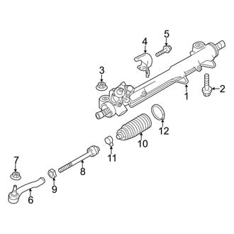 Porsche OE - Steering Gear & Linkage (FULL HYBRID EV-GAS (FHEV))