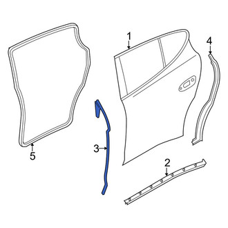Porsche OE - Door Seal
