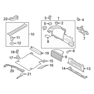Porsche OE - Rear Body & Floor - Interior Trim (PLUG-IN HYBRID EV-GAS (PHEV))