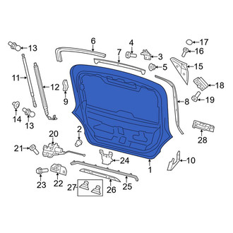 Porsche OE - Rear Liftgate