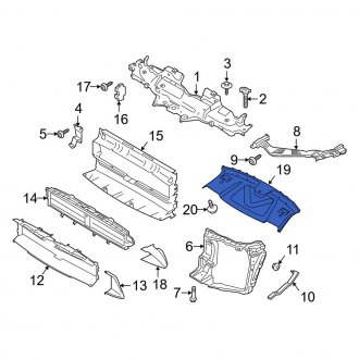 Porsche OEM Header Panels & Parts | Support Bars, Panels — CARiD.com