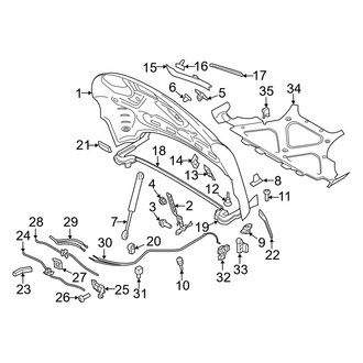 Porsche OE - Hood & Components
