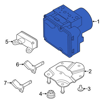 Porsche OE - ABS Hydraulic Assembly