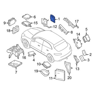 Porsche OE - Differential Control Module