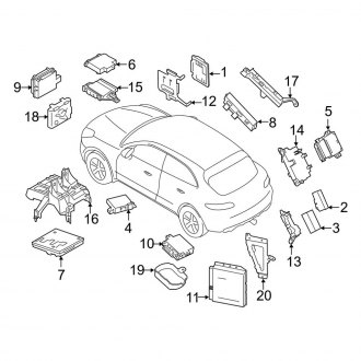 2018 Porsche Macan OEM Ignition & Electrical Parts — CARiD.com