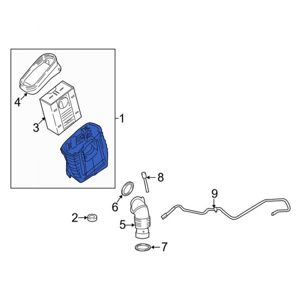 Air Filter and Housing Assembly