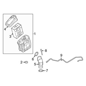 Porsche OE - Engine / Transaxle - Air Intake (2.0L)