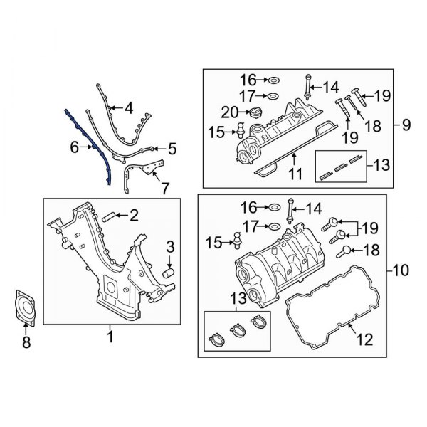 Engine Timing Cover Gasket