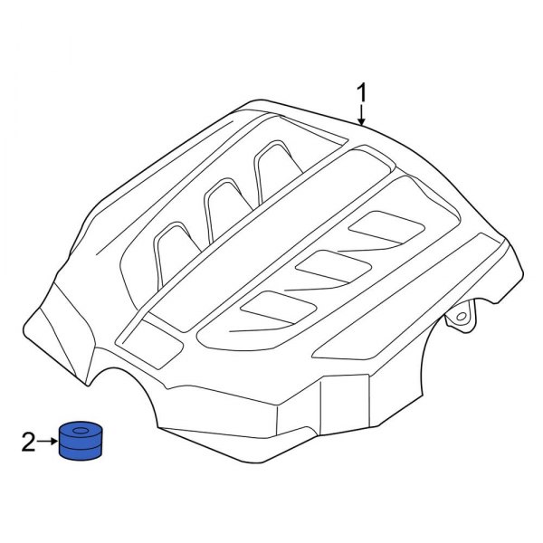 Porsche OE 06J103226 Front Engine Cover Stud