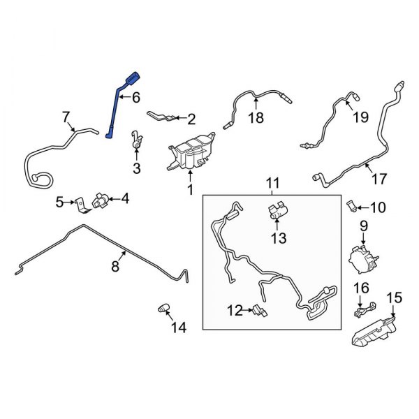 Evaporative Emissions System Lines