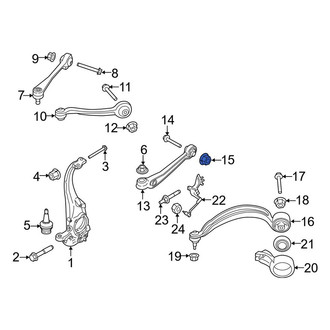 Porsche OE - Suspension Control Arm Nut
